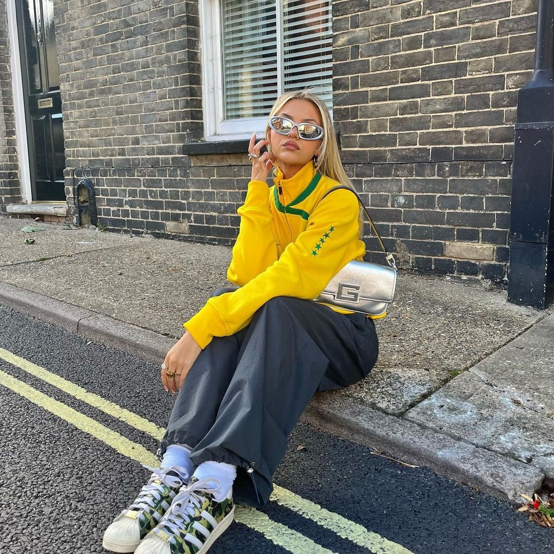 Brasil Zip-Up Sweatshirt