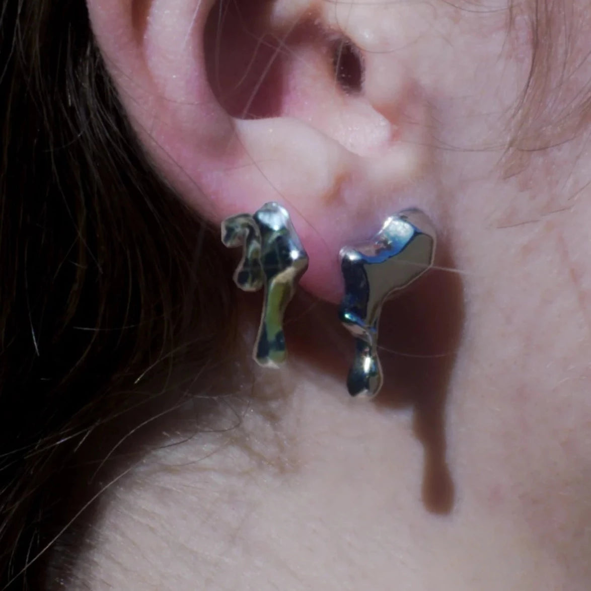 Liquid Drop Earrings