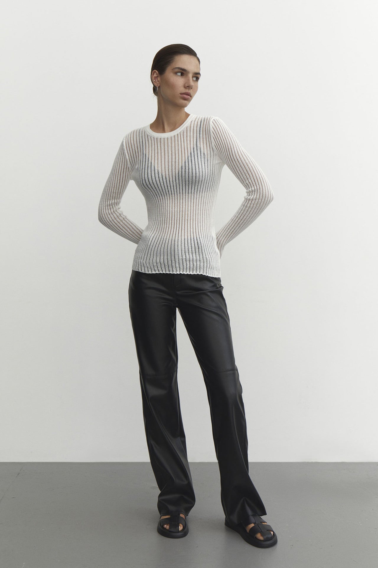 Breathable Knitted Wool Top