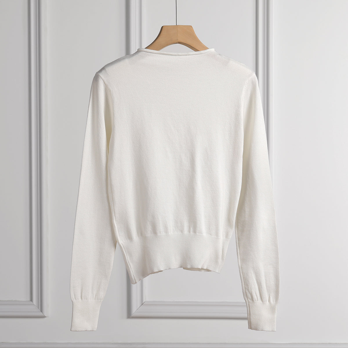 Irregular Long-sleeved Shirt