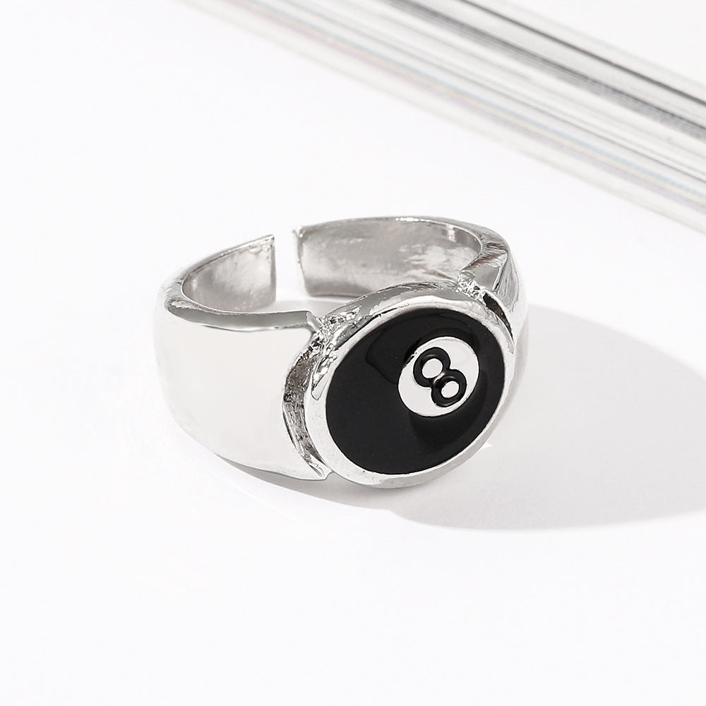 Lucky 8 Ball Ring