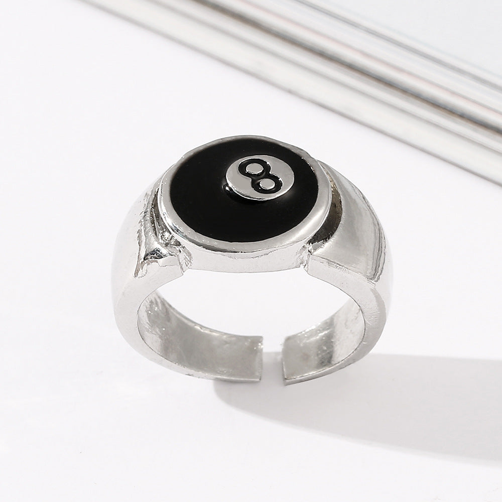 Lucky 8 Ball Ring