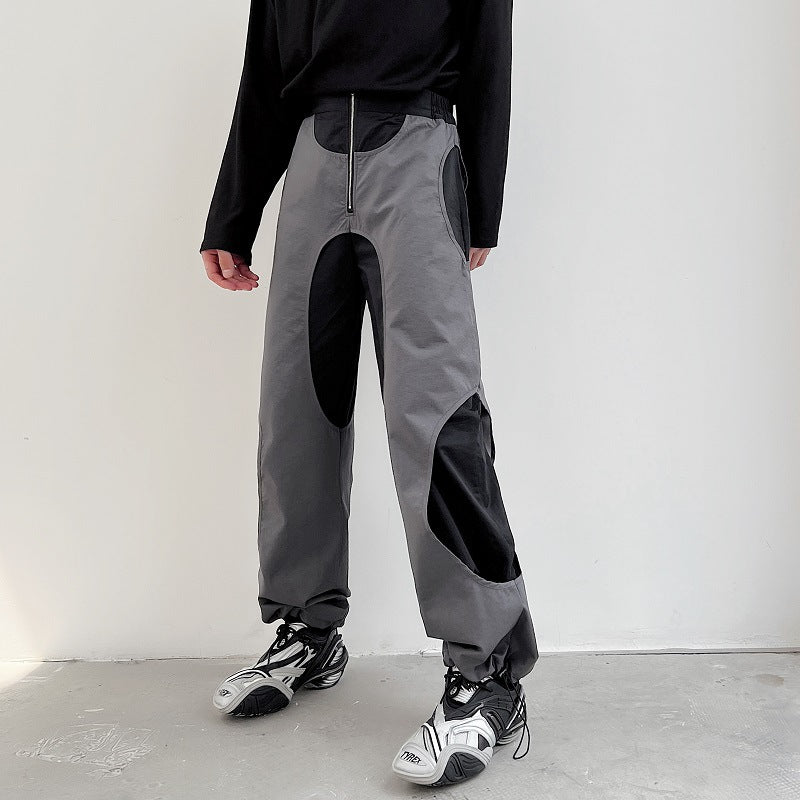 Sense Hollow Hole Patch Pants