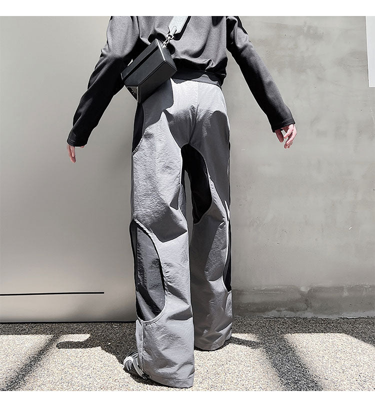 Sense Hollow Hole Patch Pants